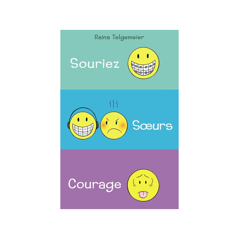 Coffret R. Telgemeier (Souriez, Soeurs, Courage)