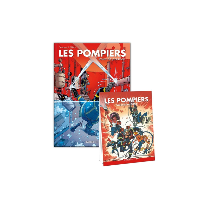 Les Pompiers - tome 21 + calendrier 2024 offert