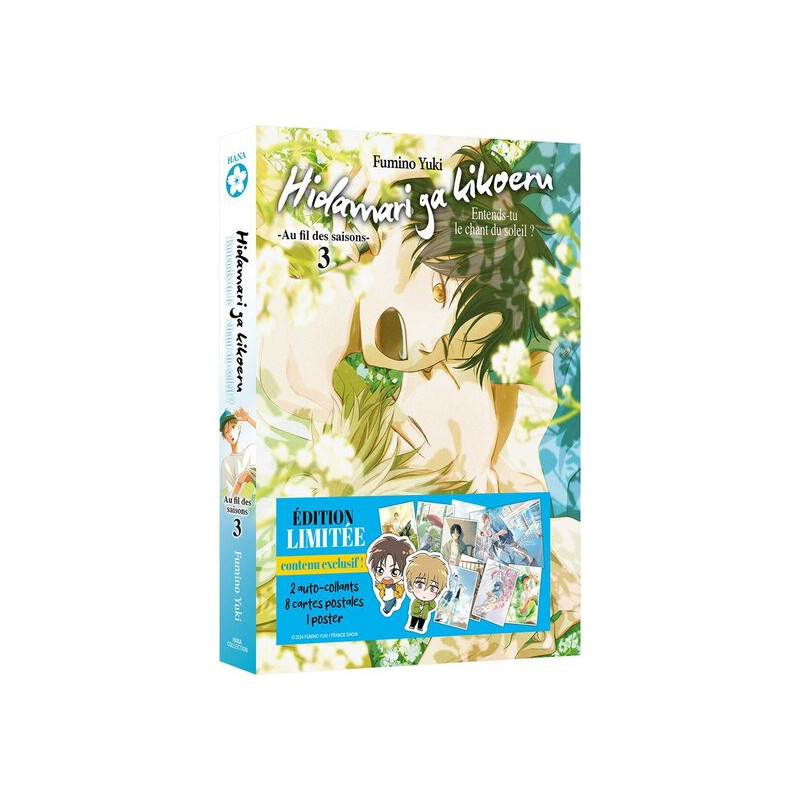 Hidamari ga Kikoeru - Tome 08 - Edition limitée