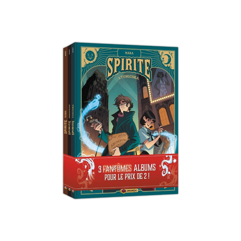 Spirite - pack promo vol. 01 à 03 - édition limitée