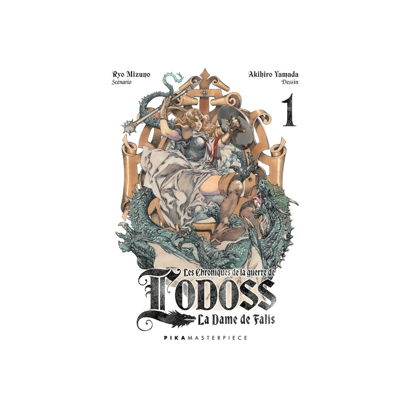 Les Chroniques de la Guerre de Lodoss - La Dame de Falis T01