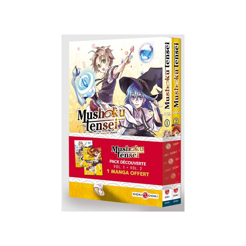 Mushoku Tensei - Pack promo vol. 01 et 02 - édition limitée
