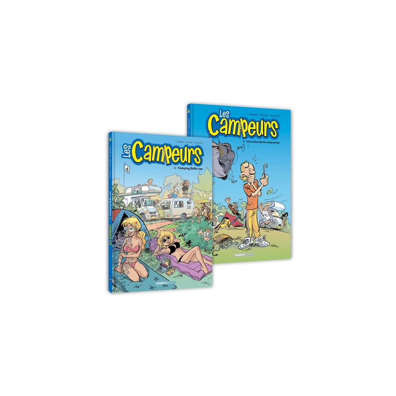 Les Campeurs - pack T01 + T02