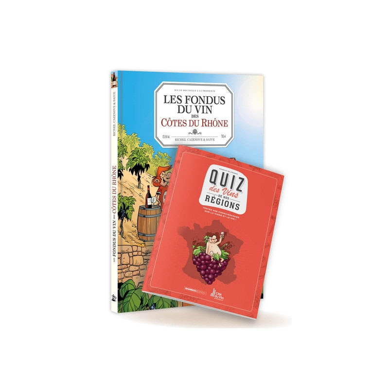 Les Fondus du vin : Côtes du Rhône + quiz offert