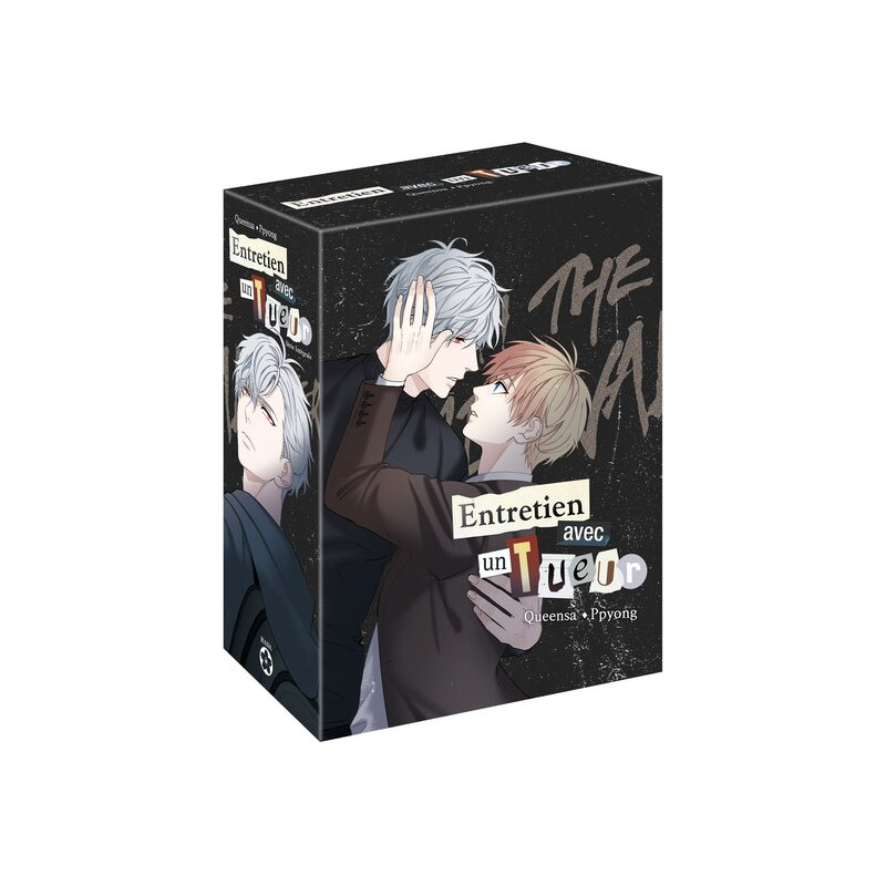 Entretien avec un tueur - Coffret Intégrale collector limitée et numérotée - Tomes 1 à 3 - Webtoon Yaoi