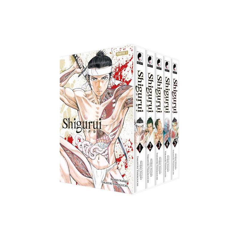 Shigurui - Coffret Partie 1 (tomes 1 à 5)
