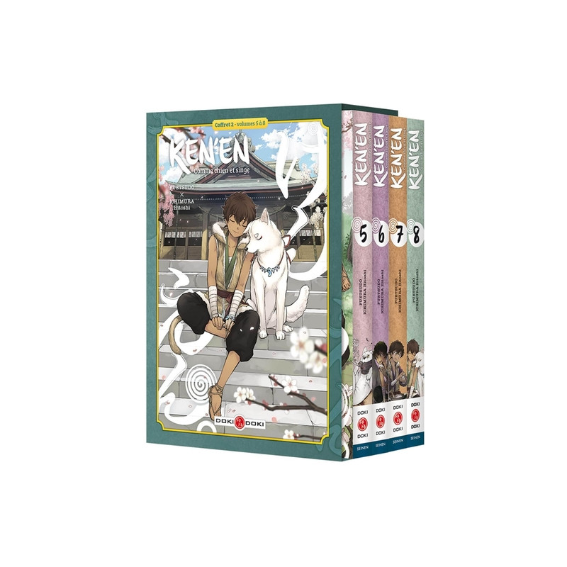 Ken'en - Comme chien et singe - Coffret - vol. 05 à 08