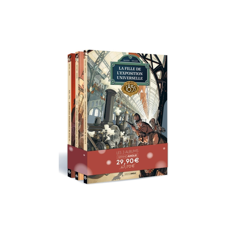 La Fille de l'exposition universelle - pack promo vol. 01 à 03