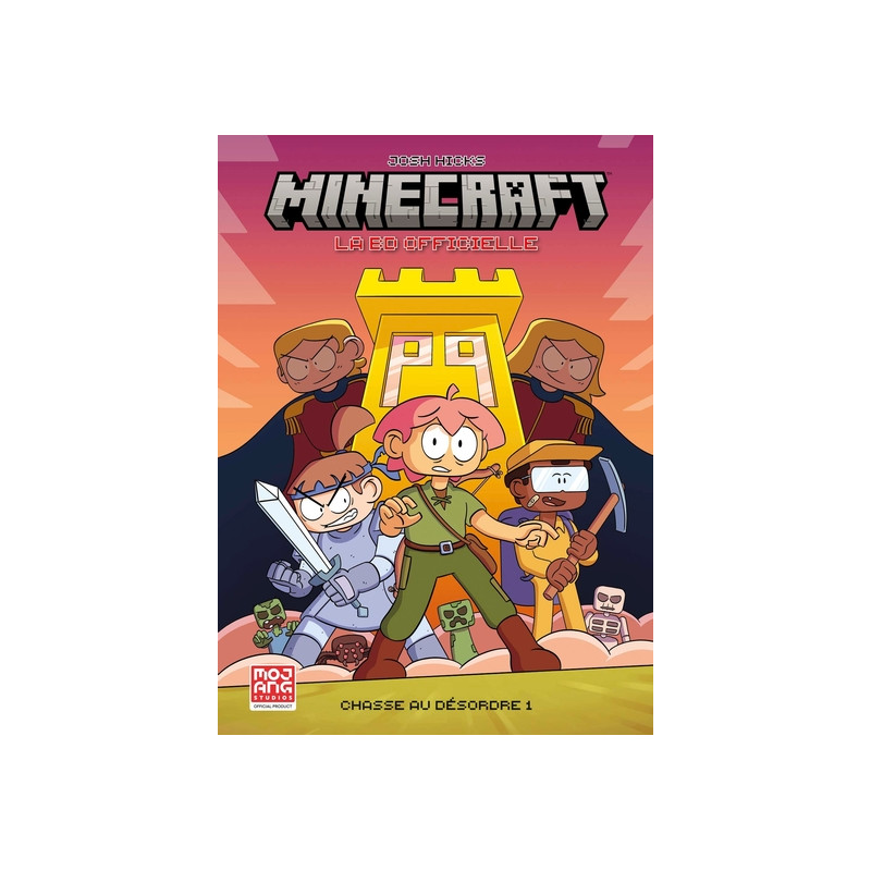 Minecraft la BD officielle :  Chasse au désordre T01