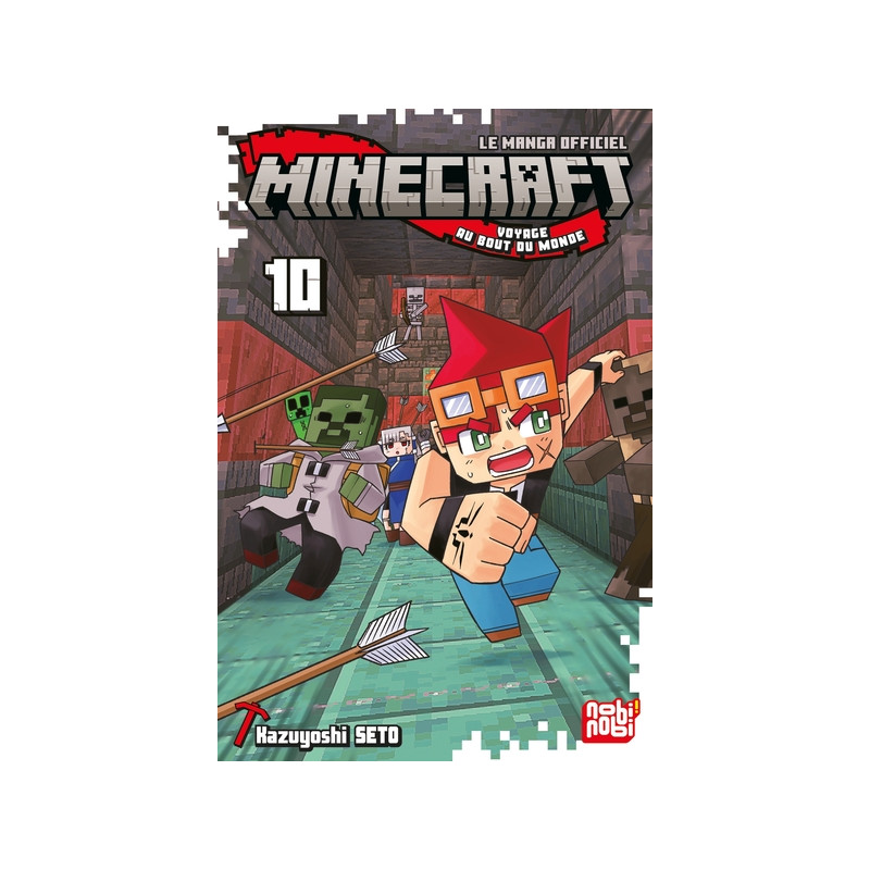 Minecraft, le manga officiel - Voyage au bout du monde T10