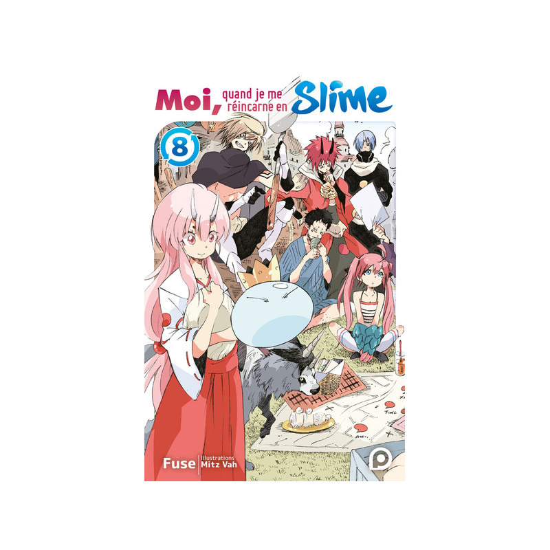 Roman Moi, quand je me réincarne en slime - Tome 8