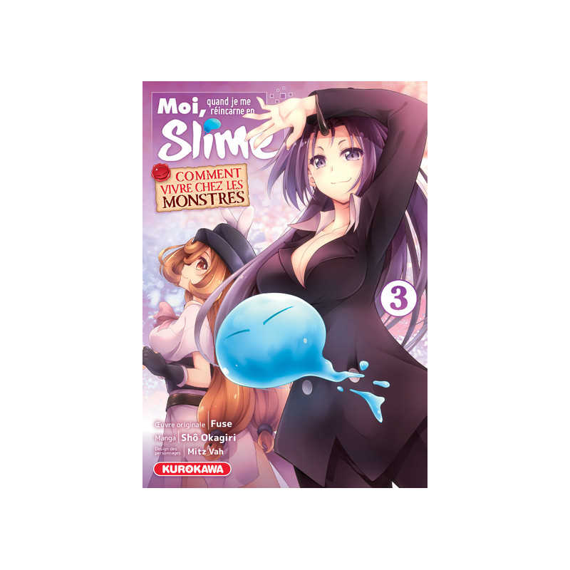 Moi, quand je me réincarne en Slime - Comment vivre chez les monstres - tome 3