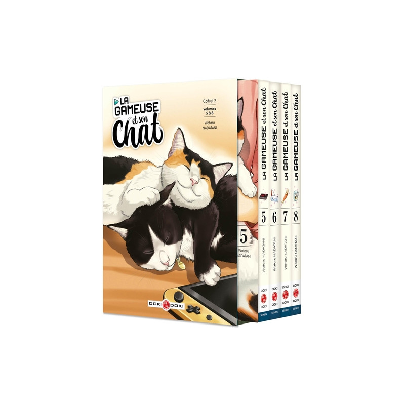 La Gameuse et son chat - Coffret vol. 05 à 08