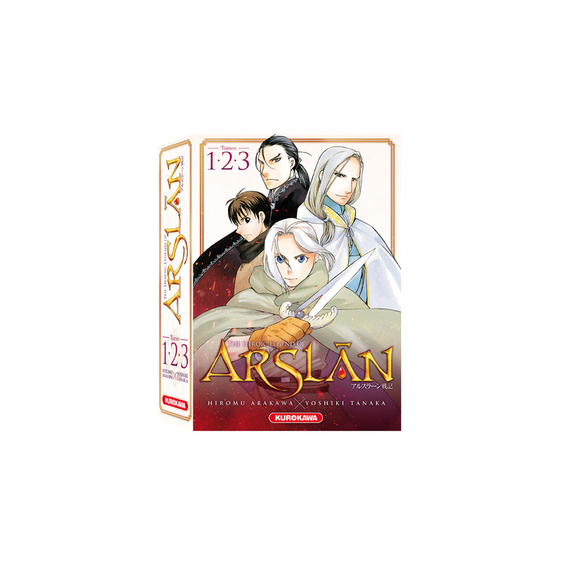 Coffret Arslân 1-2-3