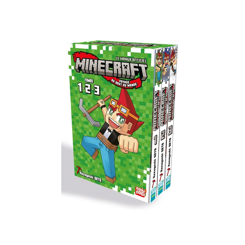 Coffret Minecraft T01-02-03