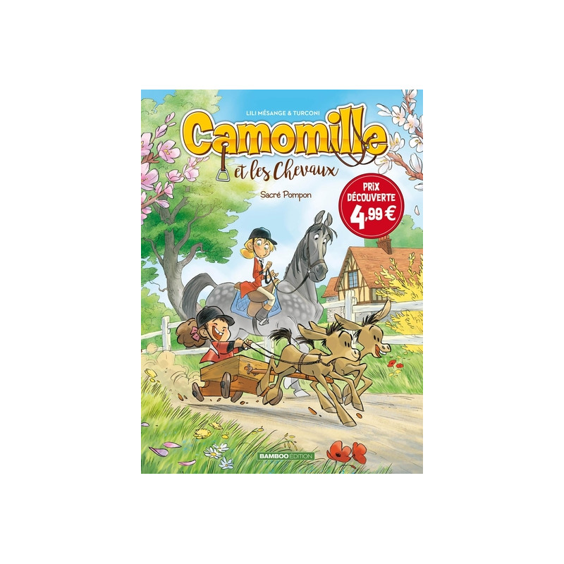 Camomille et les chevaux - tome 02 - top humour
