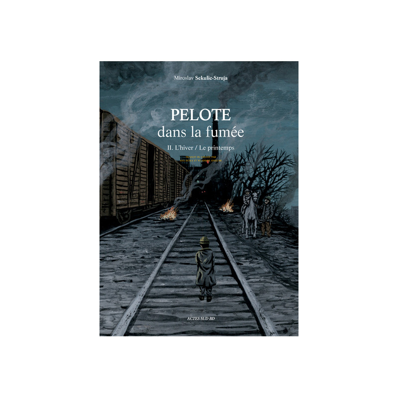 Pelote dans la fumée