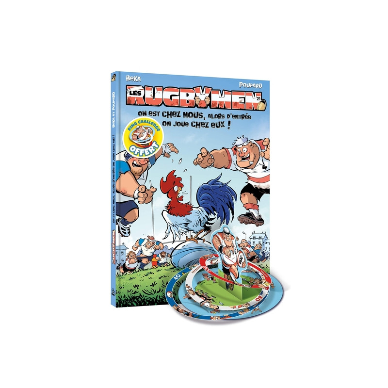 Les Rugbymen - tome 21 + ring challenge