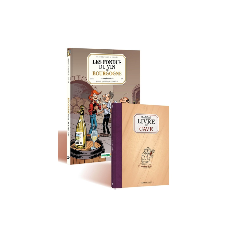 Les Fondus du vin : Bourgogne + Livre de cave offert - op 2026