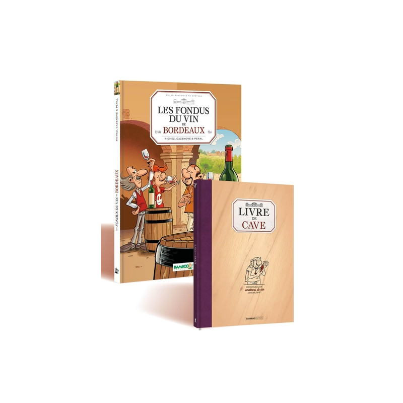 Les Fondus du vin : Bordeaux + Livre de cave offert - OP 2026