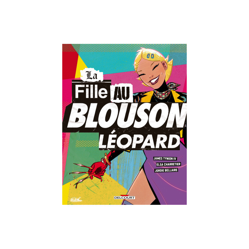 La Fille au blouson léopard