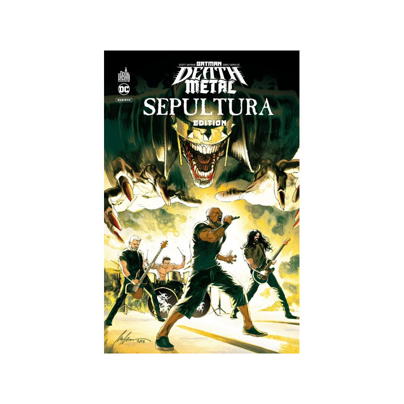 Batman Death Metal 5 Sepultura Edition