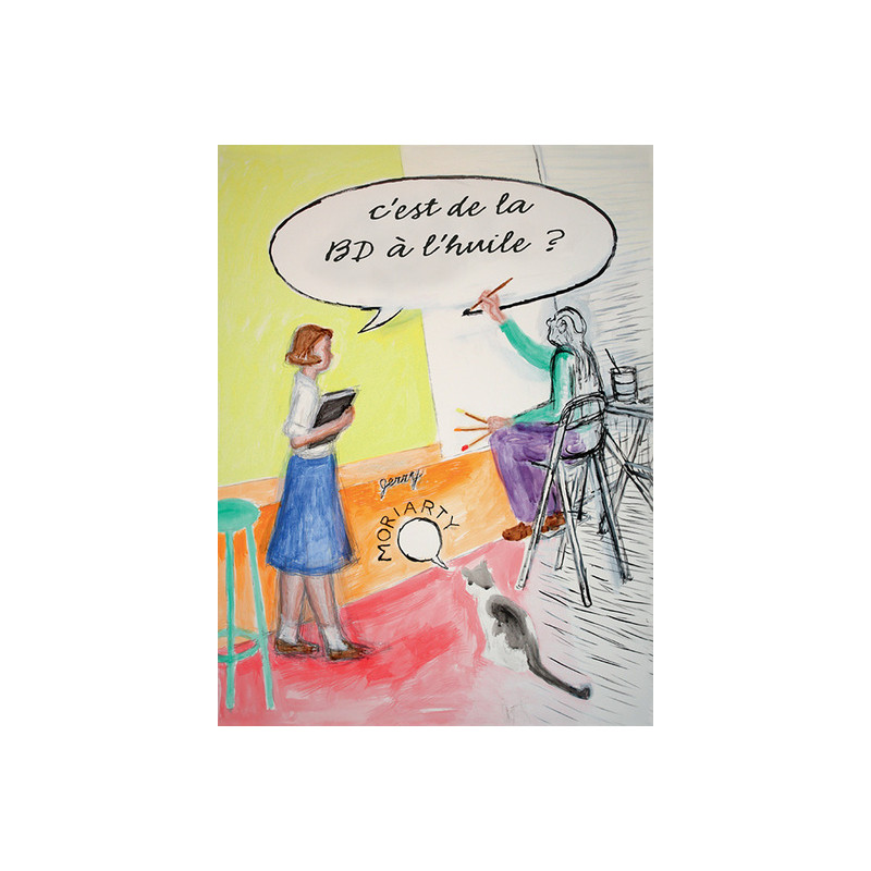 C'est de la BD à l'huile ?