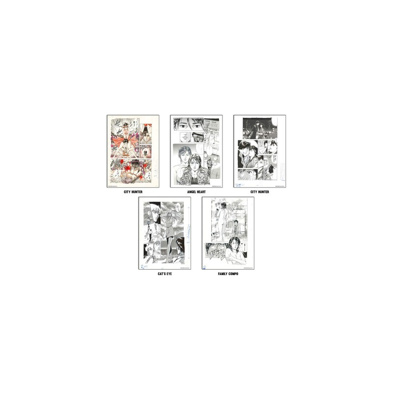 Facsimilés Tsukasa Hôjô PACK 2