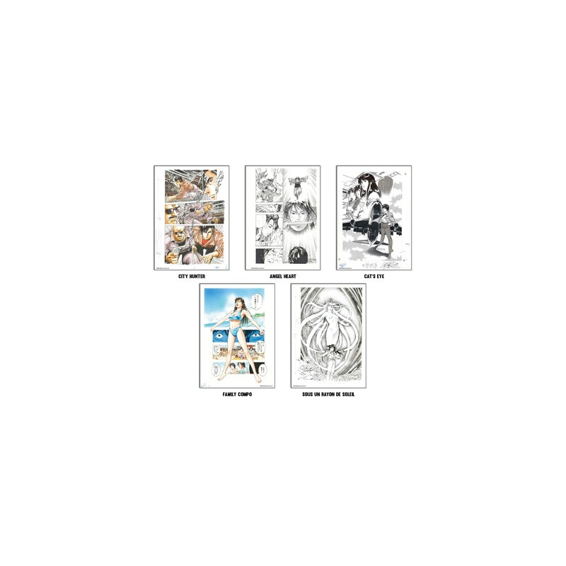 FACSIMILÉS TSUKASA HÔJÔ PACK 1