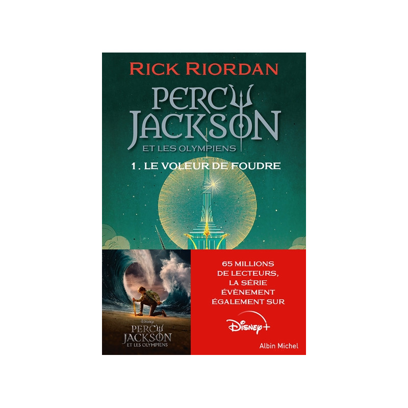 Percy Jackson et les Olympiens T1 - Le Voleur de foudre (Edition 2023-Série Disney+)