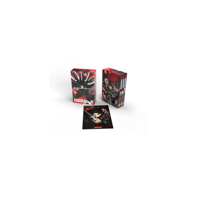 Coffret Kagurabachi T 1 - 2 - 3 + Ex-libris