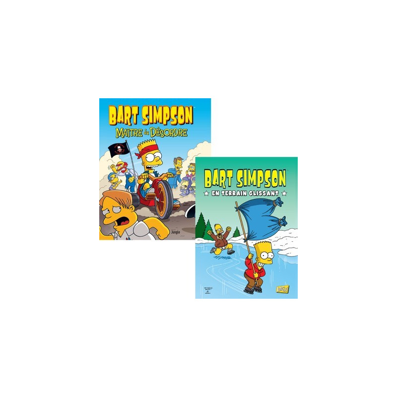Pack Bart Simpson T02+T15