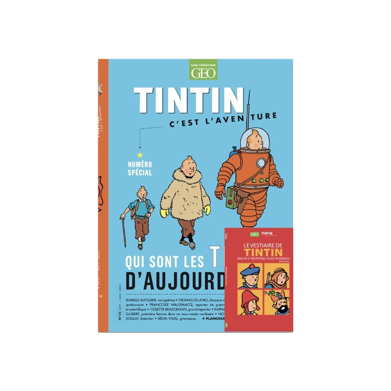 Tintin c'est l'aventure n°25 - Qui sont les Tintin d'aujourd'hui ? - Offre jumelée