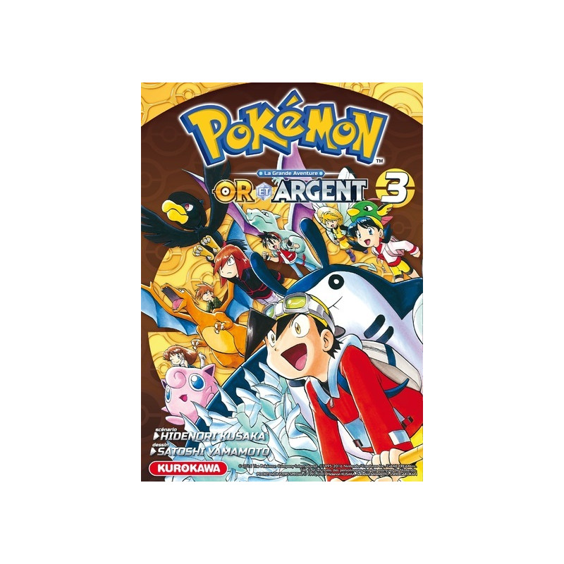 Pokémon Or et Argent - tome 3