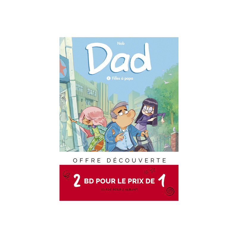 Bi-pack T2 + T1 (offert) Dad