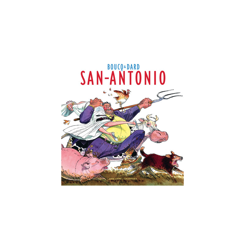 Artbook Boucq - San Antonio