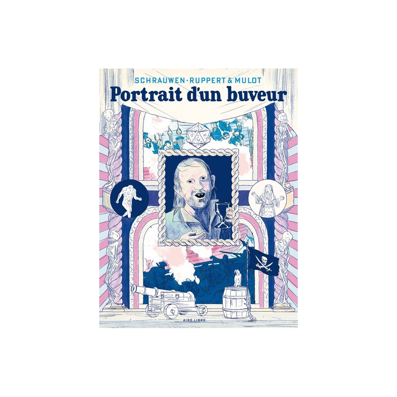 Portrait d'un buveur