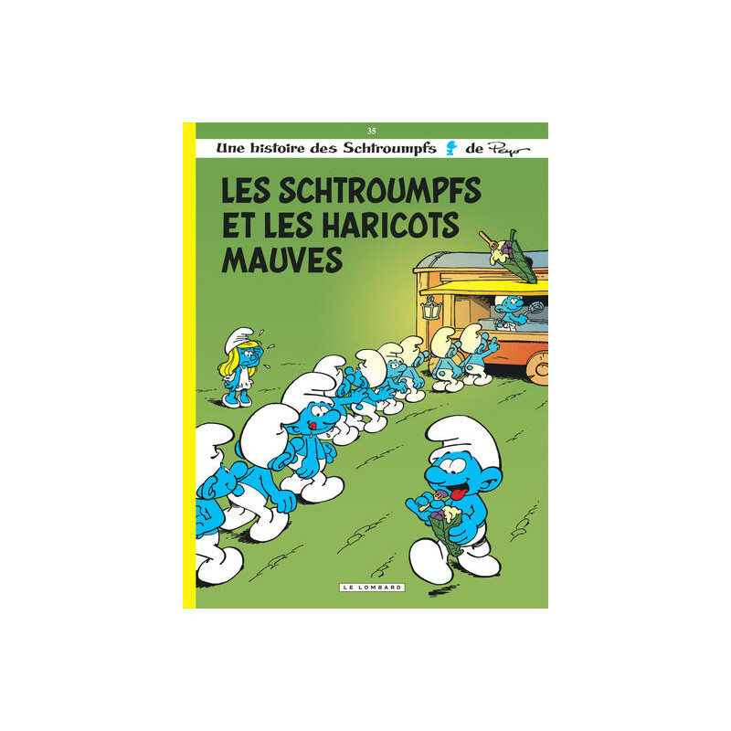 Les Schtroumpfs Lombard - Tome 35 - Les Schtroumpfs et les haricots mauves