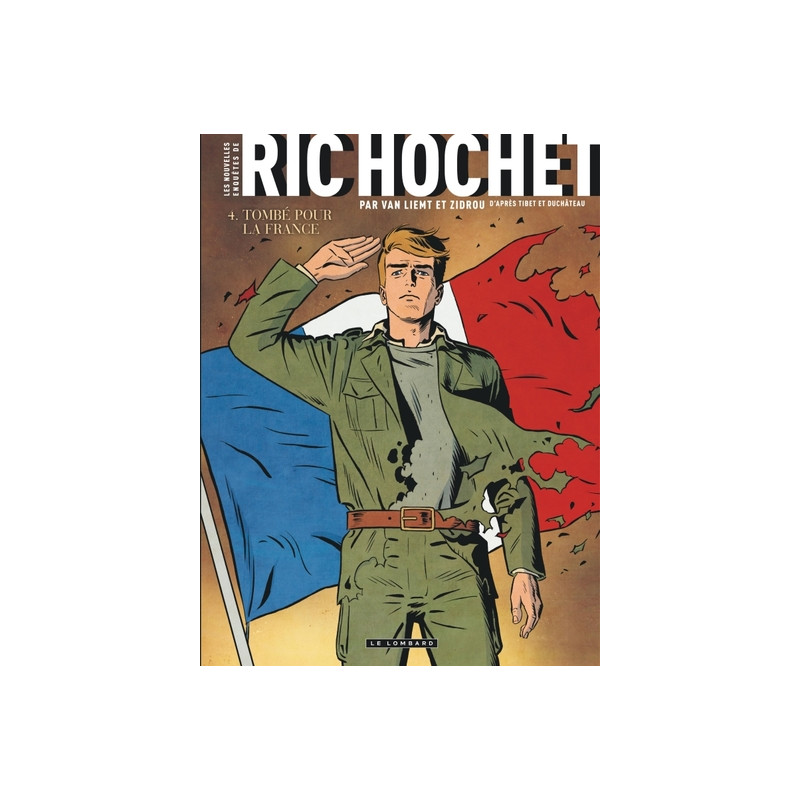 Les Nouvelles Enquêtes de Ric Hochet - Tome 4 - Tombé pour la France