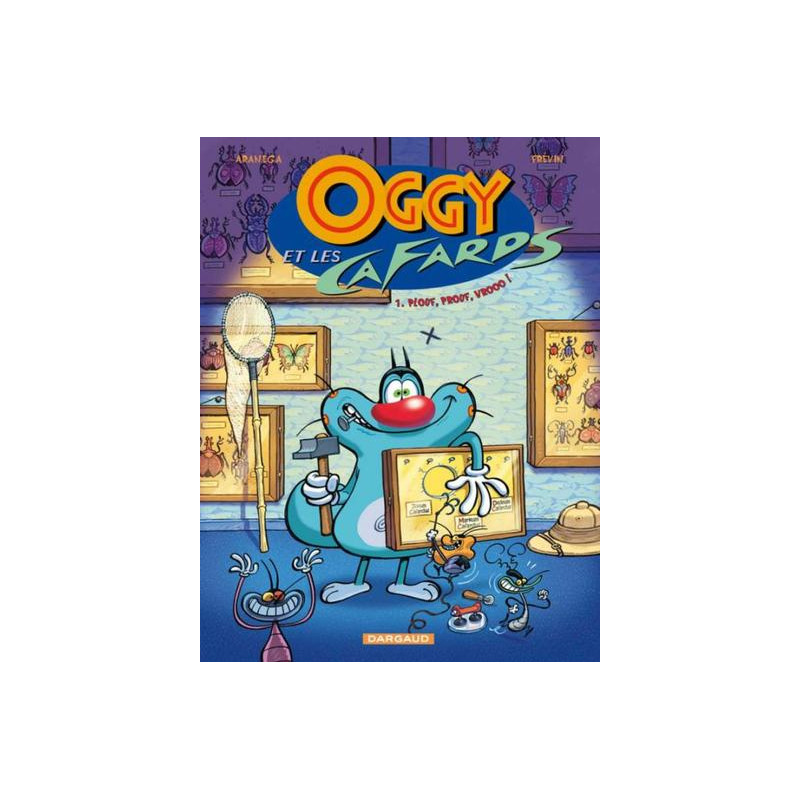 Oggy et les cafards - Tome 1 - Plouf, prouf, vrooo !