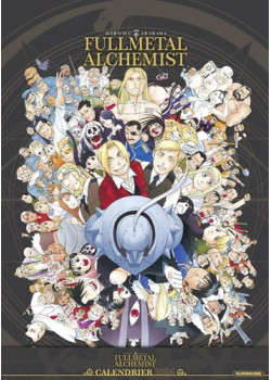 Calendrier Fullmetal Alchemist 2024