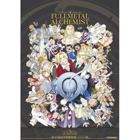 Calendrier Fullmetal Alchemist 2024