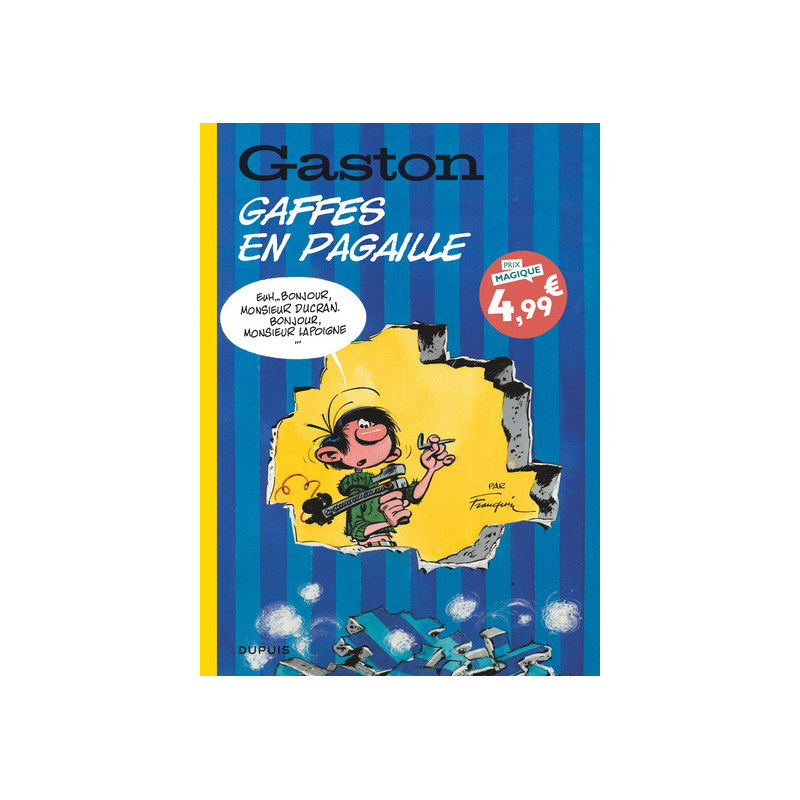 Gaston (édition 2018) - Tome 10 - Gaffes en pagaille