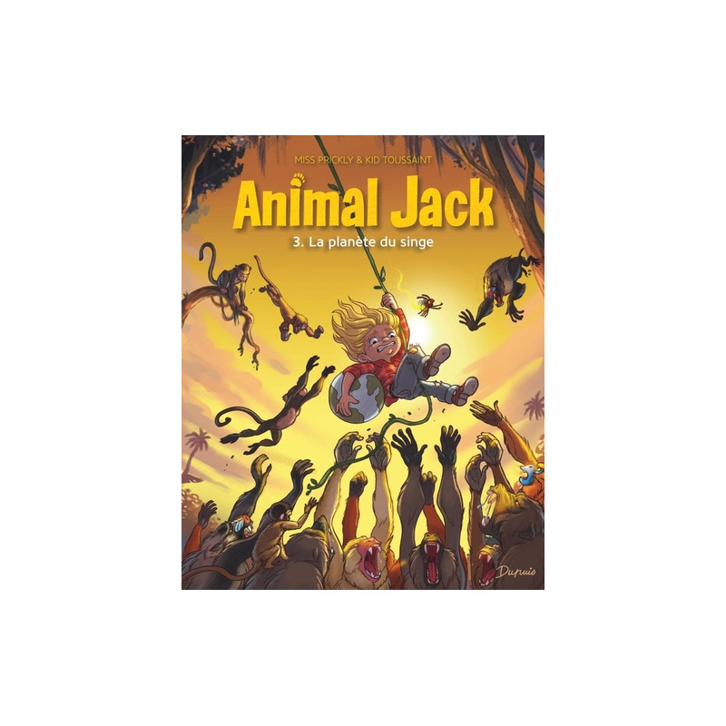 Animal Jack - Tome 3 - La planète du singe