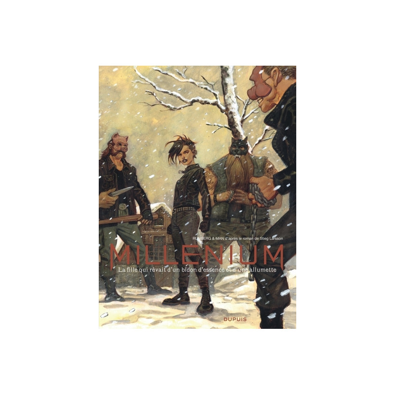 Millénium - Intégrale - Tome 2 - La fille qui rêvait d'un bidon d'essence et d'une allumette