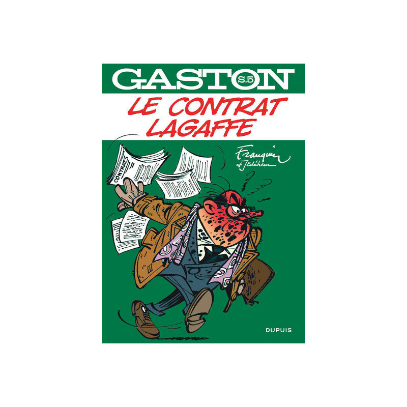 Gaston - Hors-série - Tome 5 - Le contrat Lagaffe