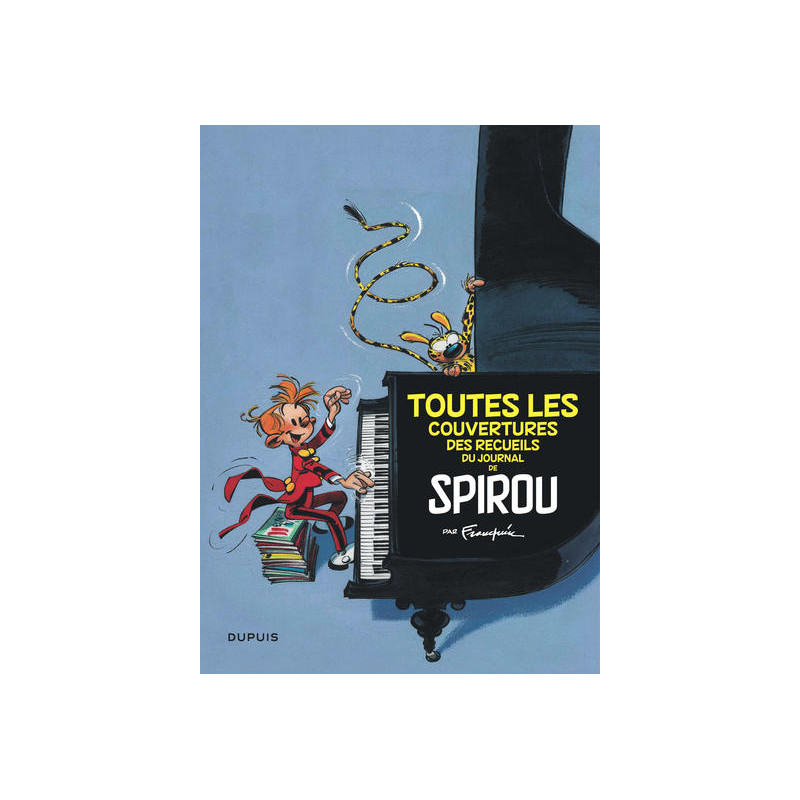 Franquin Patrimoine - Toutes les couvertures des recueils du Journal de Spirou par Franquin