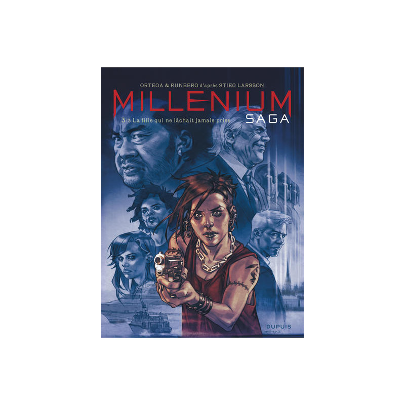 Millénium saga - Tome 3 - La fille qui ne lâchait jamais prise