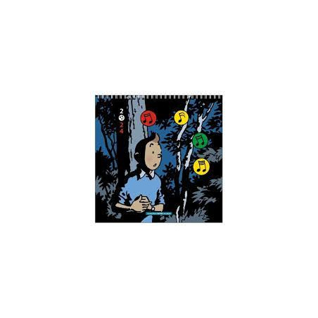 Tintin : Calendrier Mural (Édition 2024)