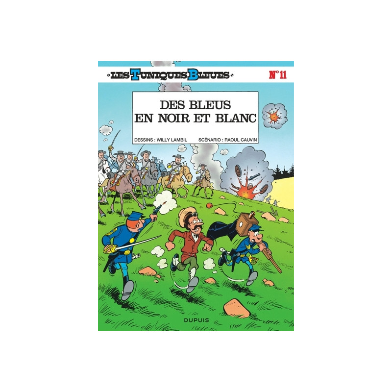 Les Tuniques Bleues - Tome 11 - Des Bleus en noir et blanc